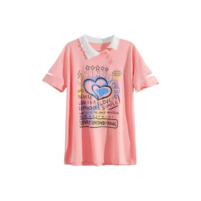 KYKW Regular T Shirt Women's Pink-0