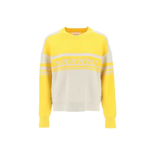 ISABEL MARANT Logo Knitted Crewneck Jumper