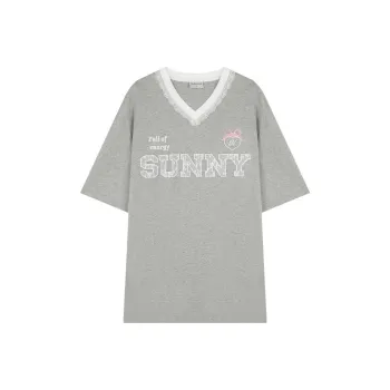 TAKEANAP T Shirt Women's Heather Gray
