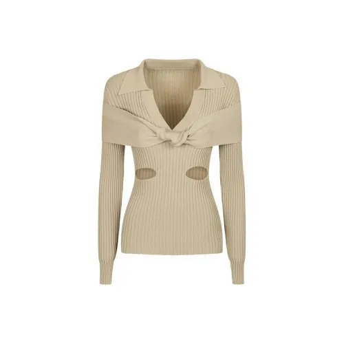 Jacquemus Sweater Women's Khaki