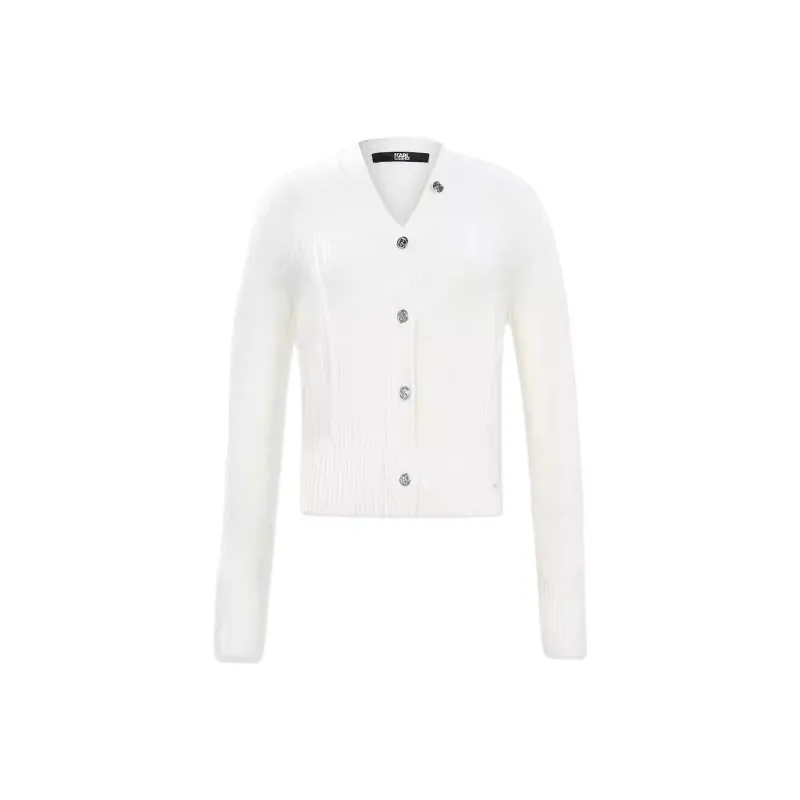 KARL LAGERFELD FW24 Sweater Women's White-0