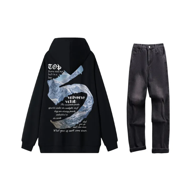 VniVerseVClub Sweatshirt Set Unisex-8