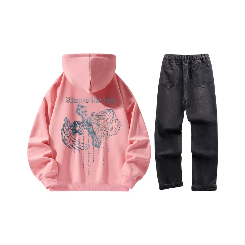 LEVEL Sweatshirt Sets Unisex-4