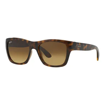 RayBan Nylon Square Sunglasses Unisex Tortoiseshell