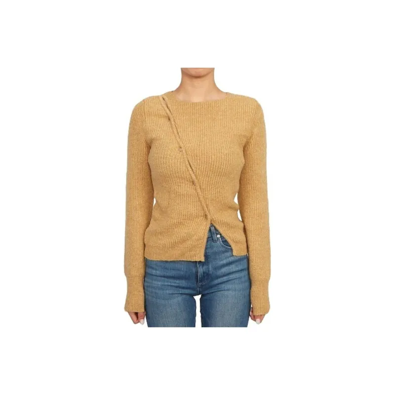 Jacquemus La Maille Pau Asymmetric Cardigan-0