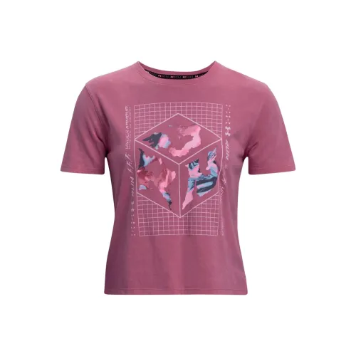 for Armour T Shirt Women's Pink
