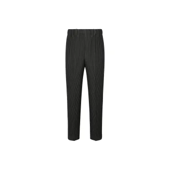 Homme Plissé Issey Miyake SS24 Casual Pants Men's Chart Gray