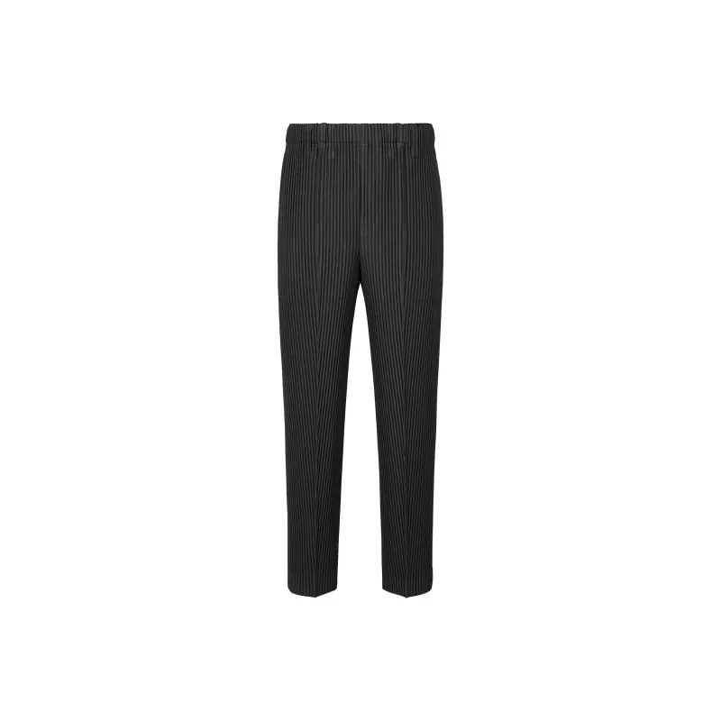Homme Plissé Issey Miyake SS24 Casual Pants Men's Chart Gray-0