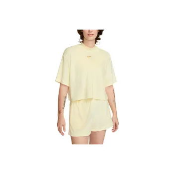 Nike T Shirt Women's Light Lemon Yellow Green