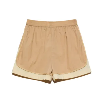 Umamiism Casual Shorts Unisex Light Yellow