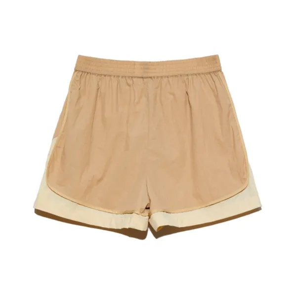 Umamiism Casual Shorts Unisex Light Yellow-0