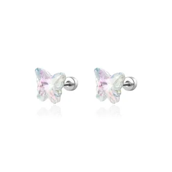 AEMC Titanium Steel Stud Earrings Unisex