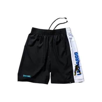 SPALDING Casual Shorts Unisex Black