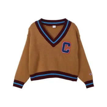 Champion FW24 Sweater Women's Light Brown