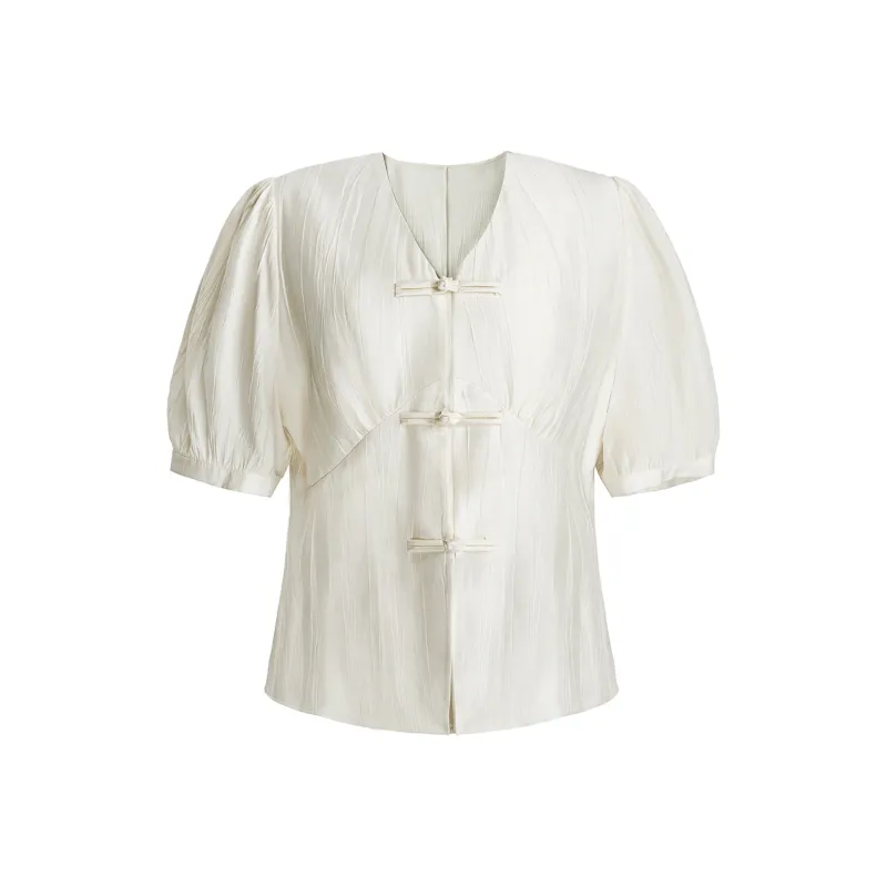 THE SEA LIFE Shirt Women's White Apricot-0