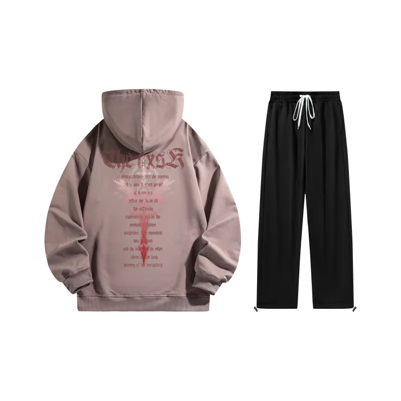 A.X.S.K Sweatshirt Sets Unisex-81
