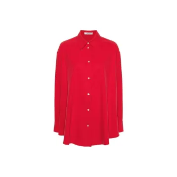 THE ROW SS24 Shirt Women's Goji Berry Red
