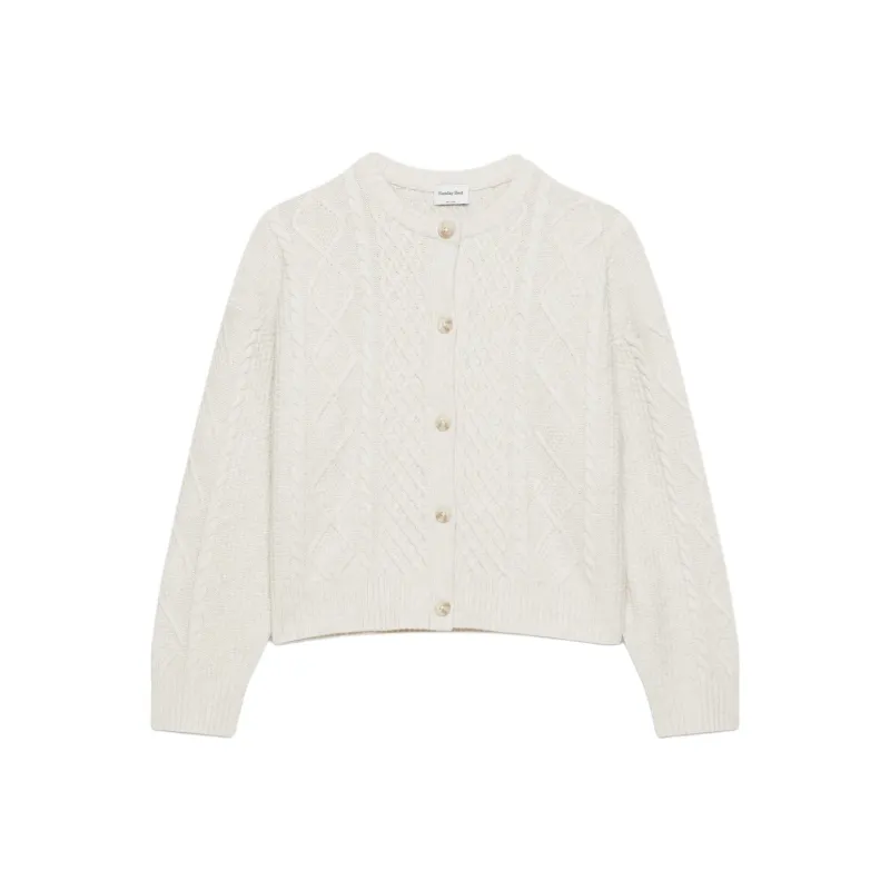 ARITZIA Sunday Best Dionne Sweater Sweater Women's Heather Light Oatmeal/Stonecrop Oat-0