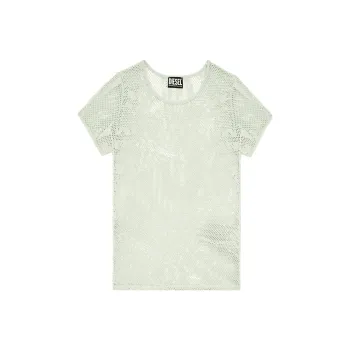 DIESEL T-Shirts Women's Light Gray