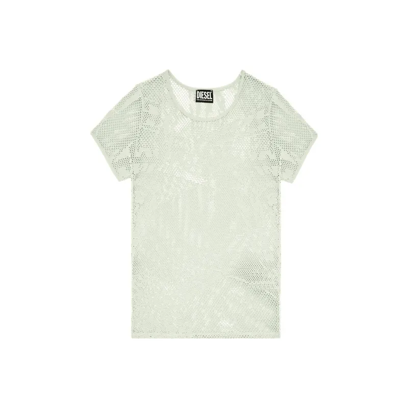 DIESEL T-Shirts Women's Light Gray-0