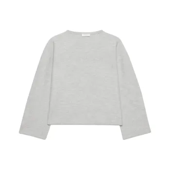 ARITZIA The Group Neutra Merino Wool Sweater Sweater Women's Heather Chrome Gray