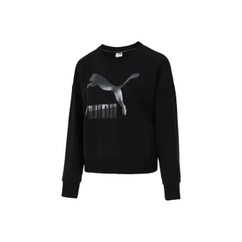 PUMA Sweatshirts Women's Black