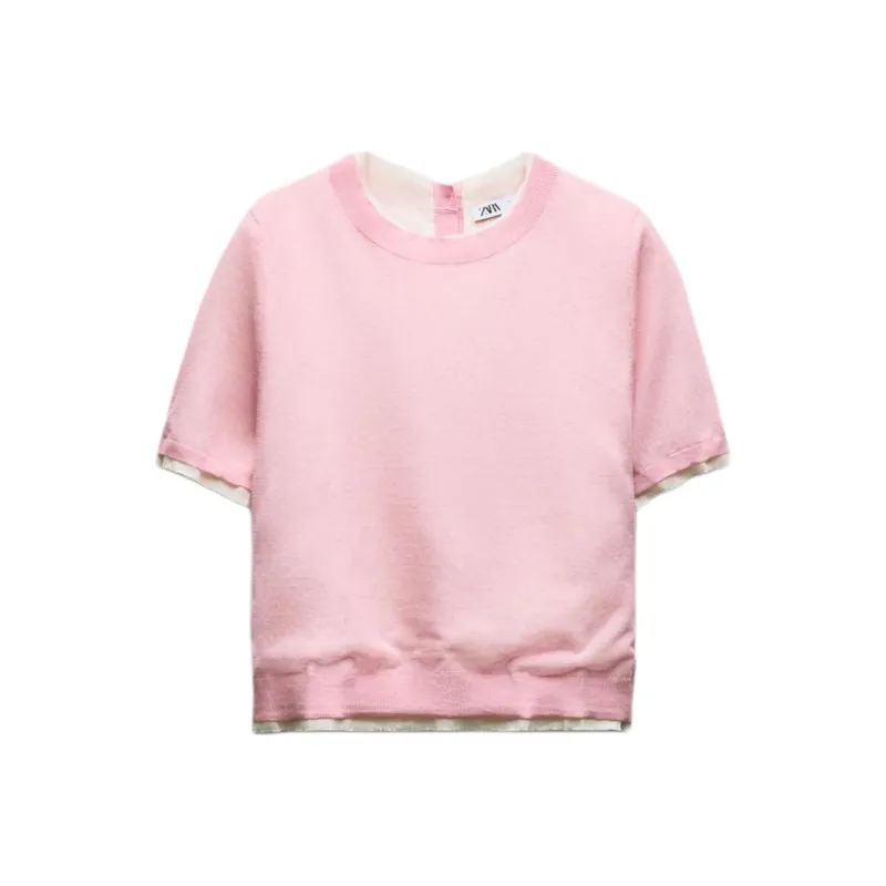 ZARA Knitwear Women's Pink-0
