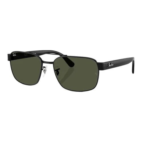 RayBan Metal Aviator Sunglasses Unisex Black