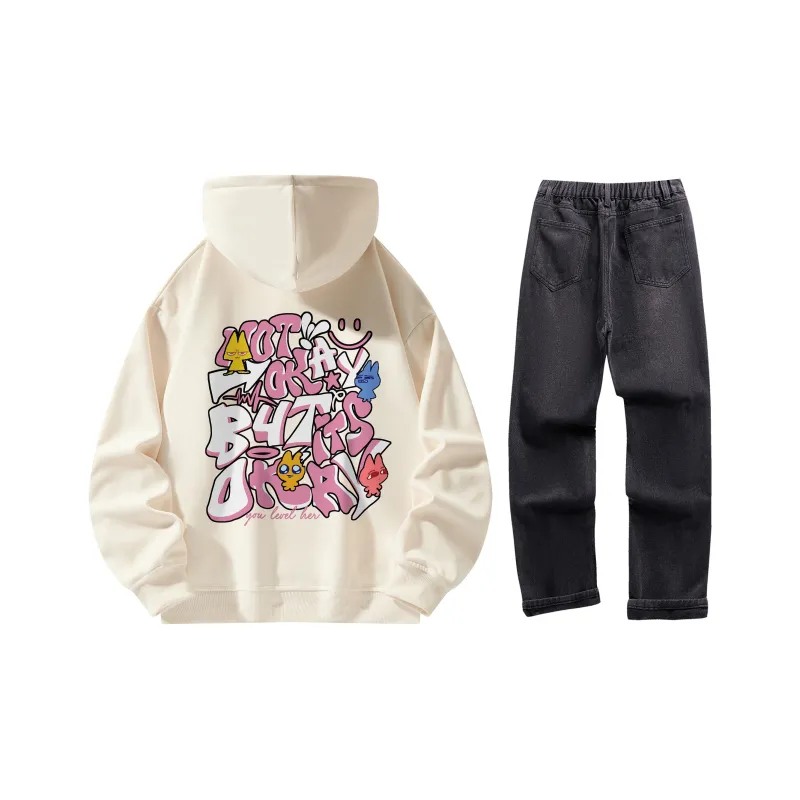 LEVEL Sweatshirt Sets Unisex-2