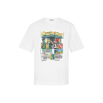 Richie Macie Drop Shoulder Sleeve T Shirt Women's