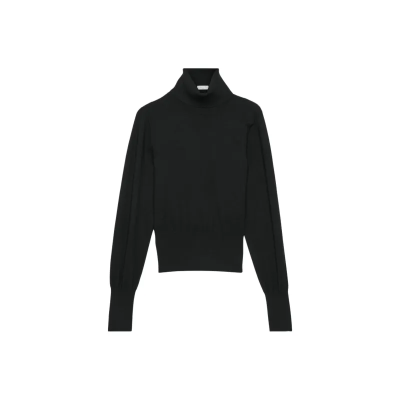 ARITZIA Babaton Amara Turtleneck Sweater Women's Black-0