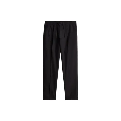 H&M 블랙 남성 캐주얼 팬츠