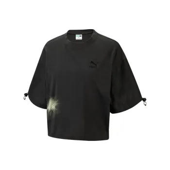PUMA Humming 3,SS23 Chinese Culture Tribute Series T-Shirts Women's Black