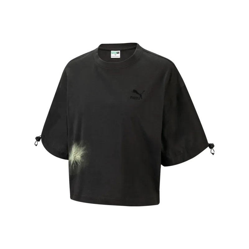 PUMA Humming 3,SS23 Chinese Culture Tribute Series T-Shirts Women's Black-0