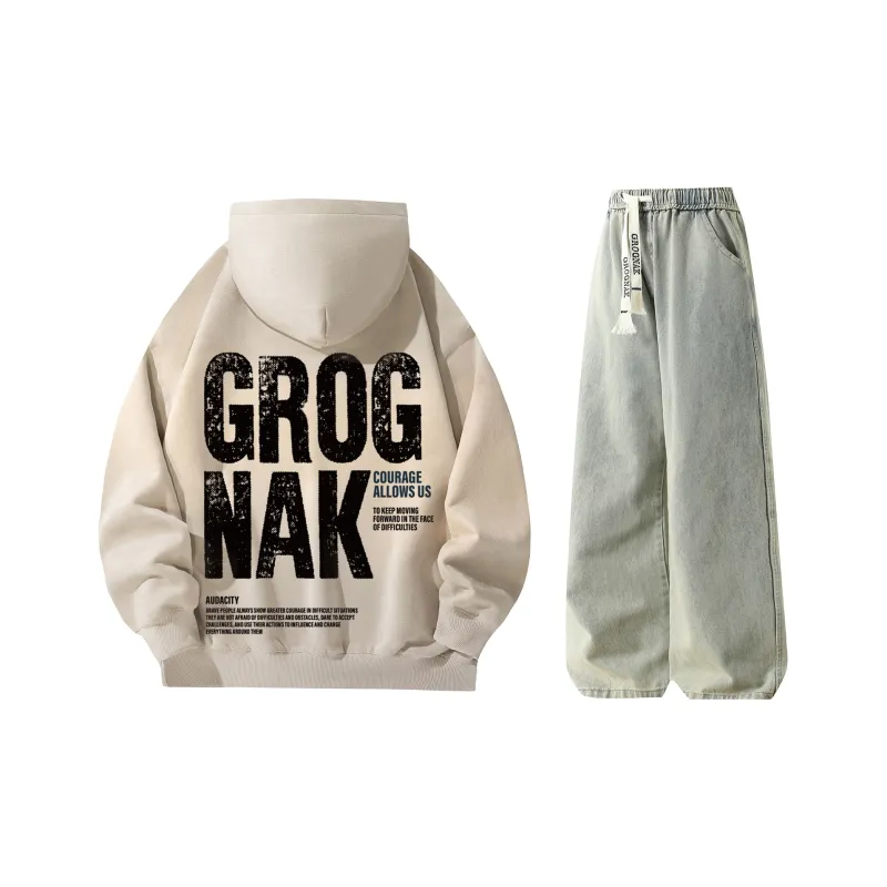 GROGNAK Sweatshirt Sets Unisex-5