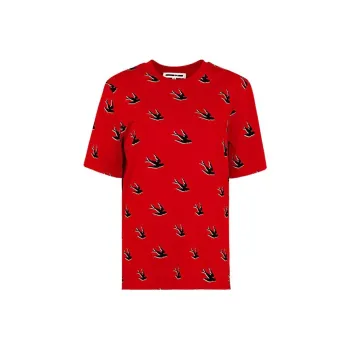 Alexander McQueen SS23 T-Shirt Women's Red