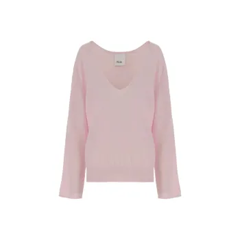 ALLUDE V neck Sweater