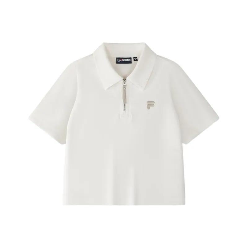 FILA FUSION WORKWEARFILA FUSION X SS25 Regular T Shirt Women's Cloud White WT-0