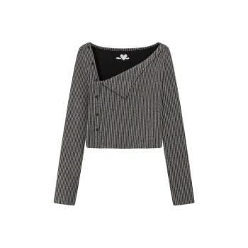 CHUU T Shirts Women's Black Gray