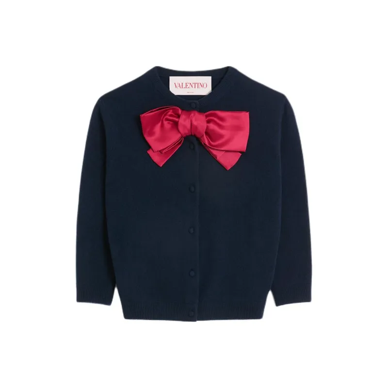 Valentino SS25 Sweater Women's Marine Blue-0