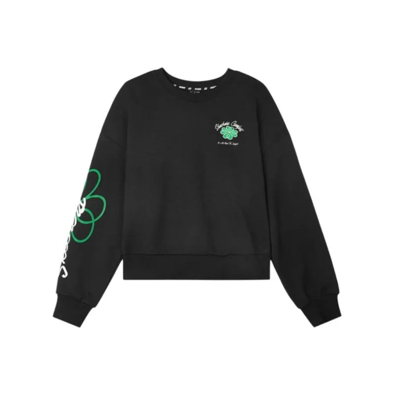 Skechers Sports Alliance Series Sweatshirt Women's Carbon Black-0