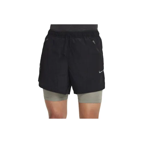 Nike Dri FIT Water Repellent 2 in 1 Running Shorts Casual Shorts Men's Black