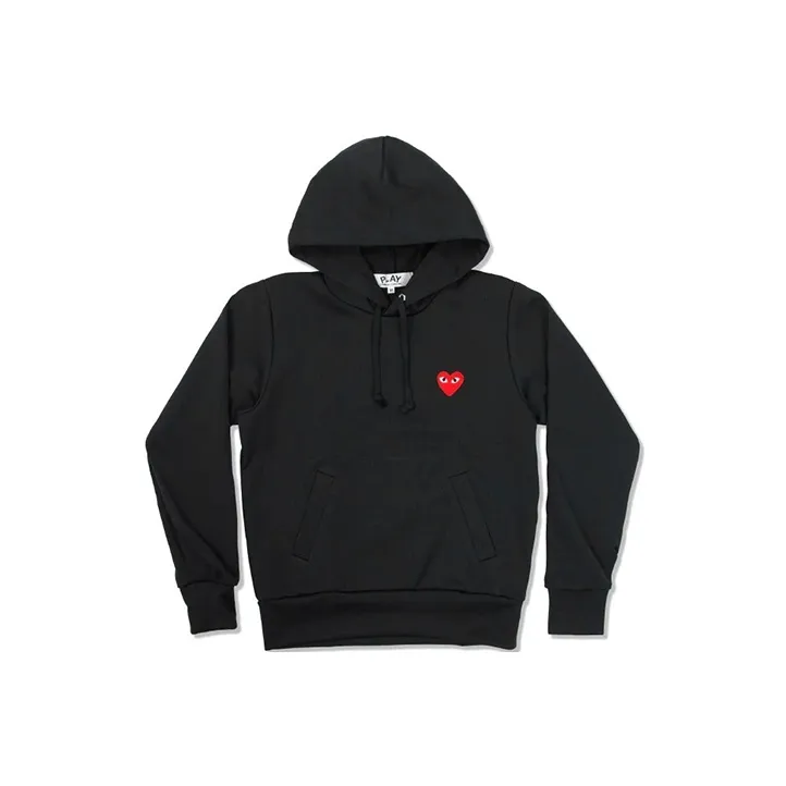 Comme Des Garçons Play Hoodie 'Black'-0