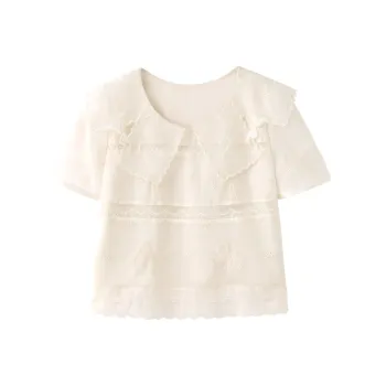 Miss Chipmunk Shirts Women's White Bowknot