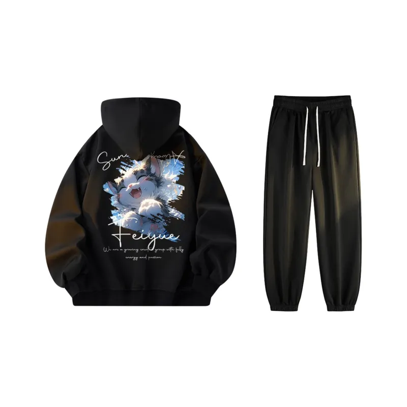 Feiyue Sweatshirt Sets Unisex-6