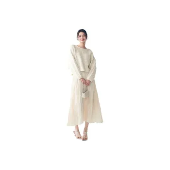 CHUMIAN Knitwear Women's Gravel Color