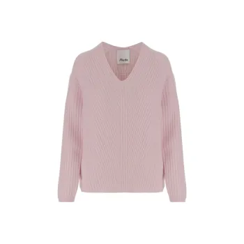 ALLUDE Ribbed Cashmere Sweater