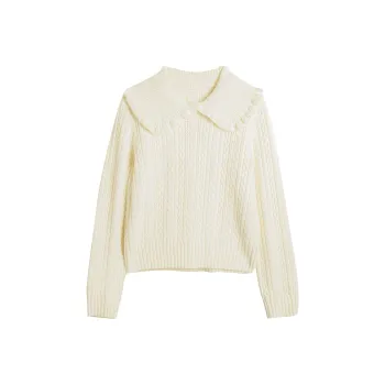 Olrain Sweater Women's Coconut Milk White