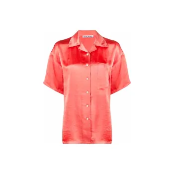 Acne Studios Shirts Women's Coral Red
