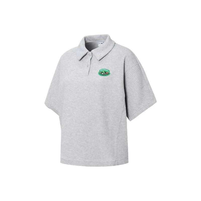 PUMA Polo Shirts Women's Gray-0